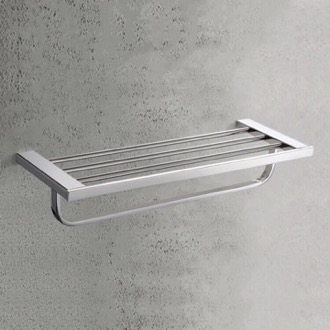 Train Rack Polished Chrome Towel Rack Nameeks NCB98